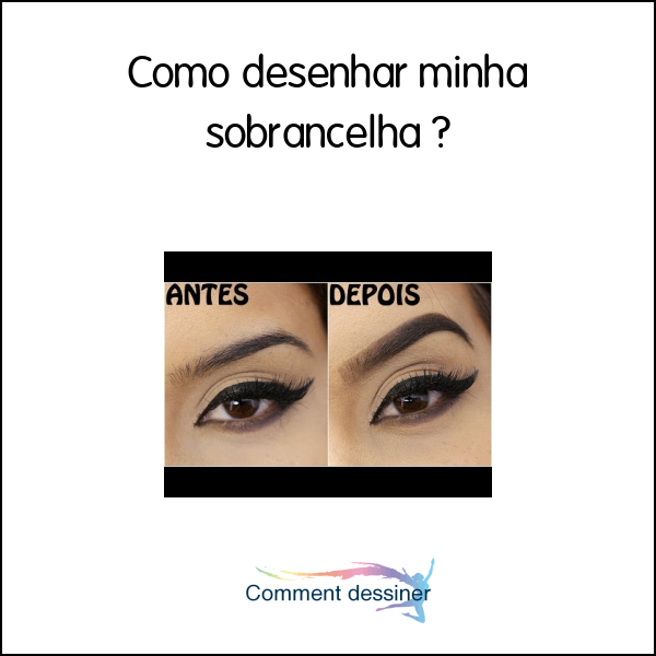 Como desenhar minha sobrancelha